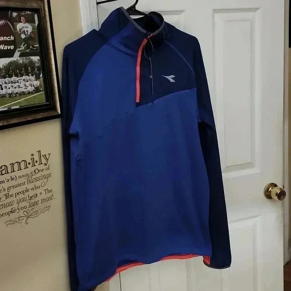 ADIDAS WARM UP LONG SLEEVE SHIRT - Picture 1 of 6